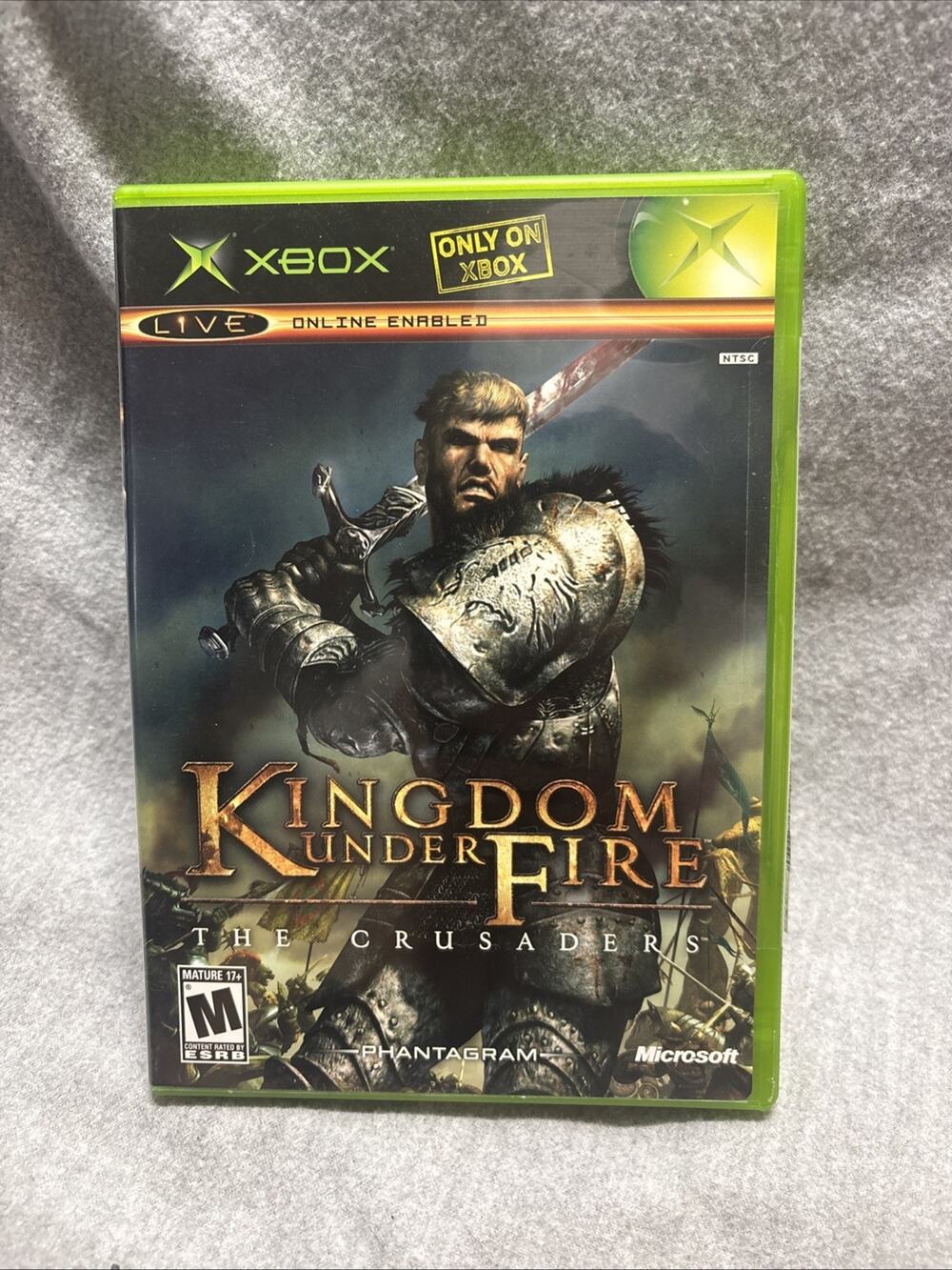 Kingdom Under Fire: The Crusaders (Microsoft Xbox, 2004) Cib